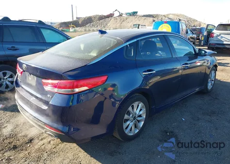 2016 Kia Optima Ex из США, поврежденный, VIN 5XXGU4L31GG053539